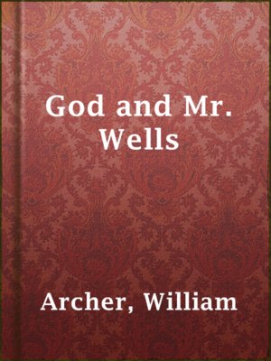 cover image of God and Mr. Wells